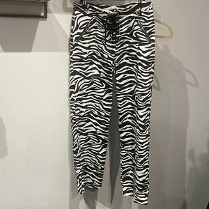 Beginning Boutique Tiger Lace Up Pants size AUS 12